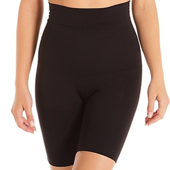 MAIDENFORM black Seamless bottom solutions Hi-Waist Thigh Slimmer # 12622 NWT - Picture 3 of 10